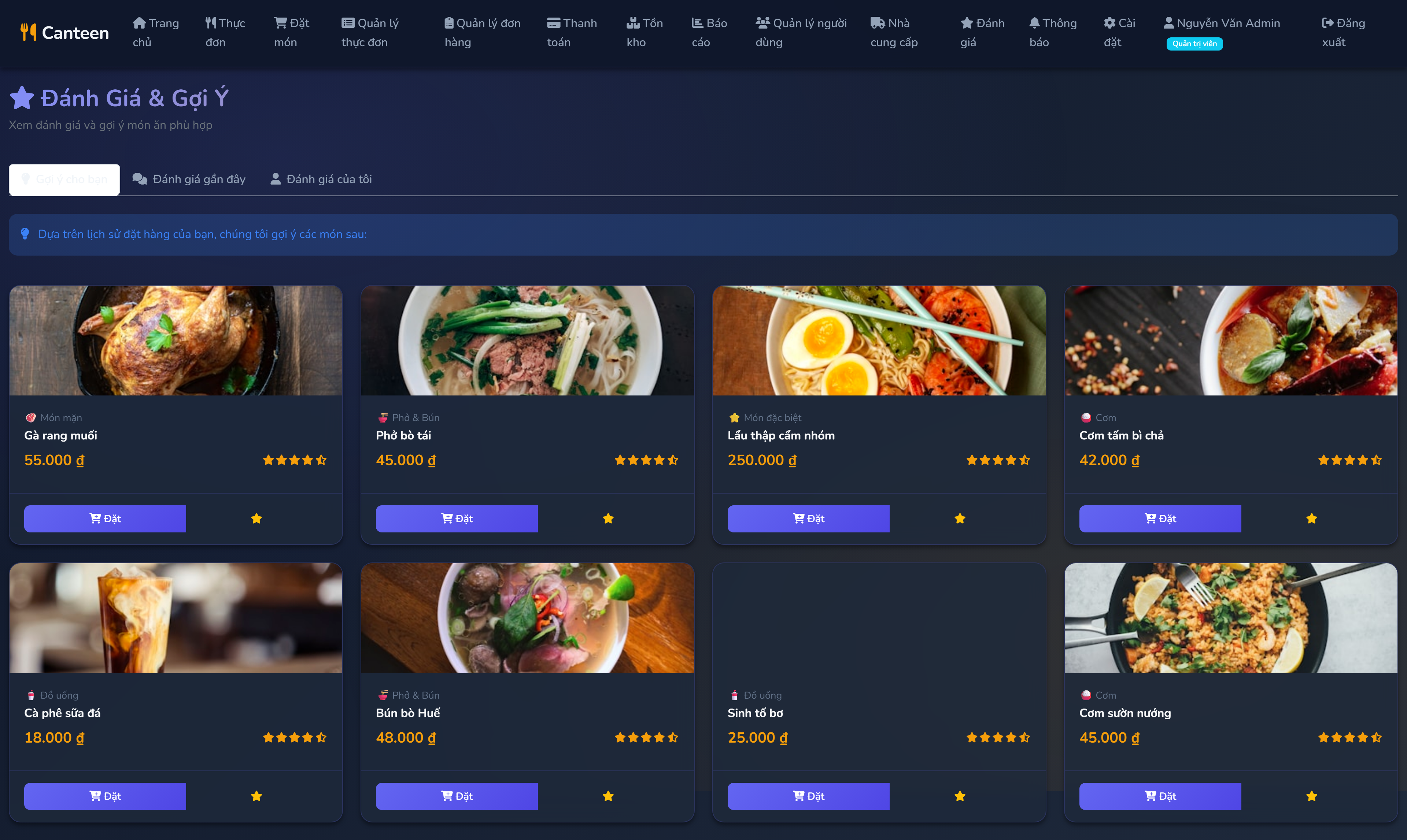7. Ratings & Recommendations