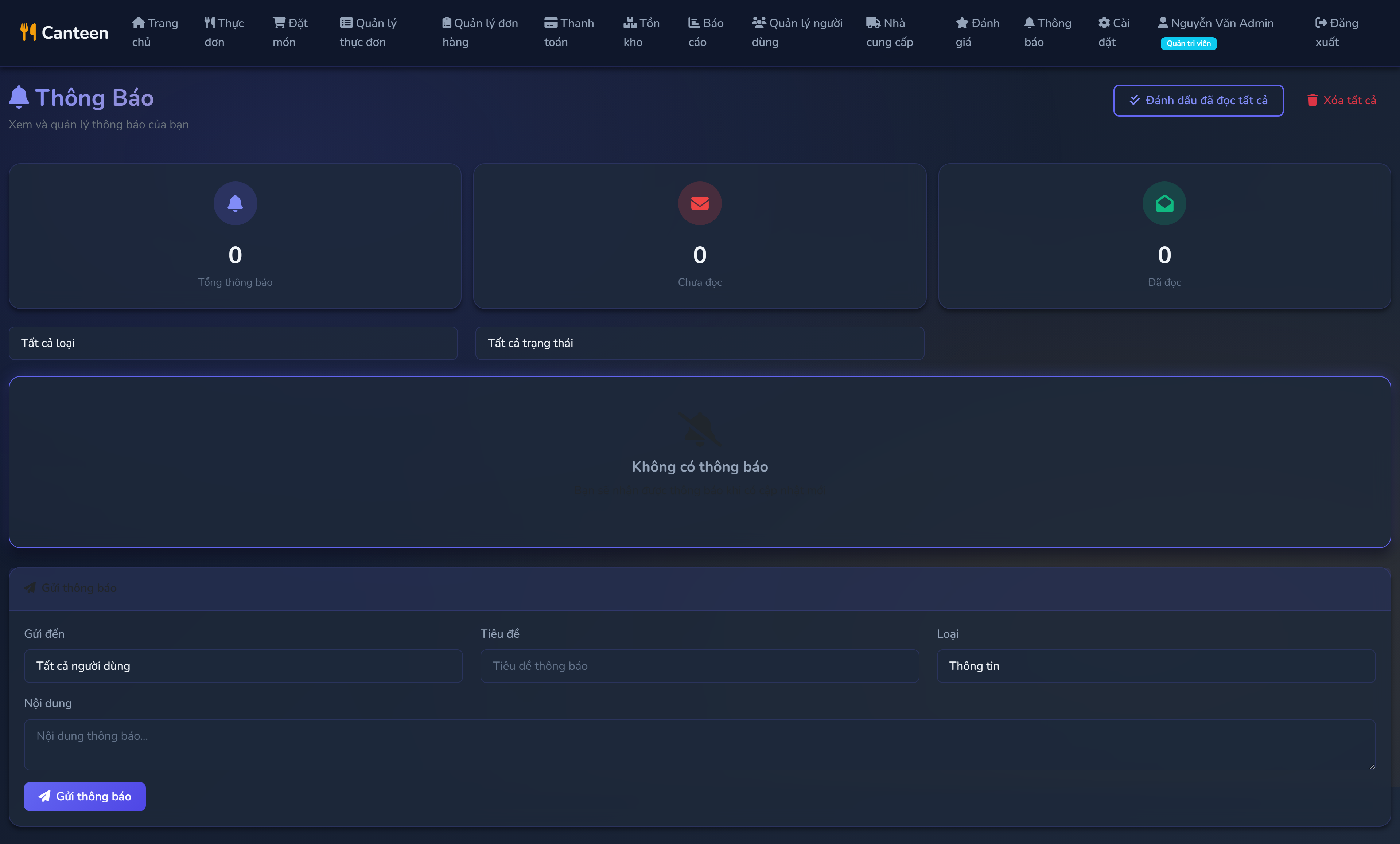 9. Notification System